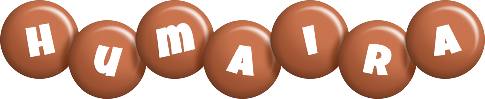 Humaira candy-brown logo