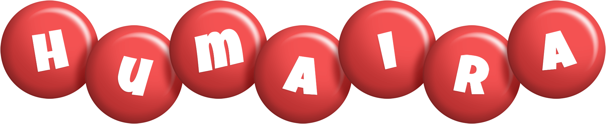 Humaira candy-red logo