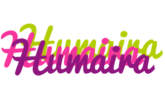 Humaira flowers logo