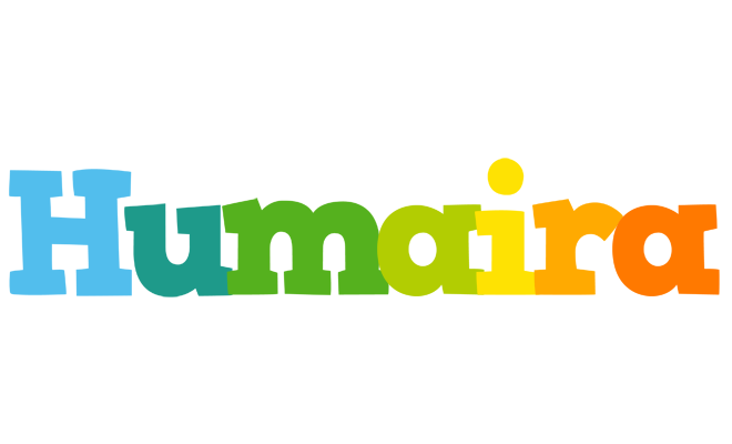 Humaira rainbows logo