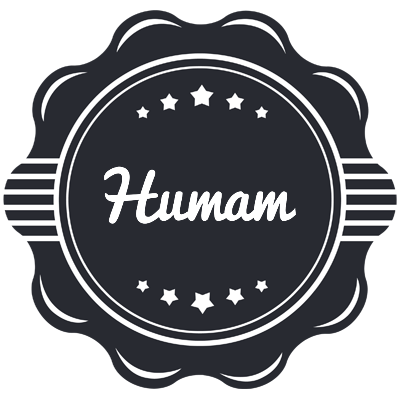 Humam badge logo