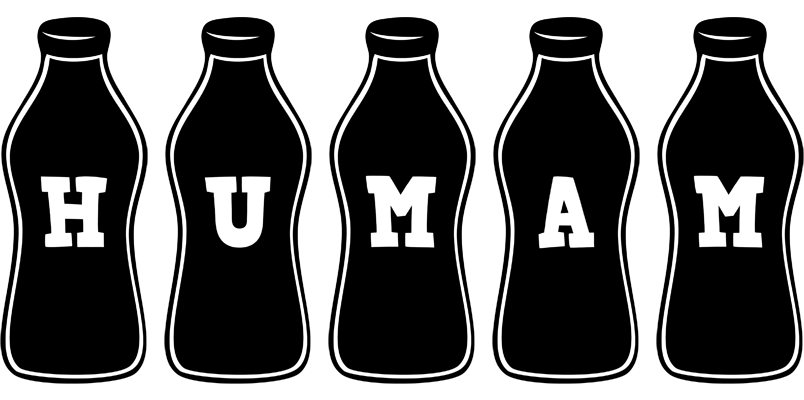Humam bottle logo