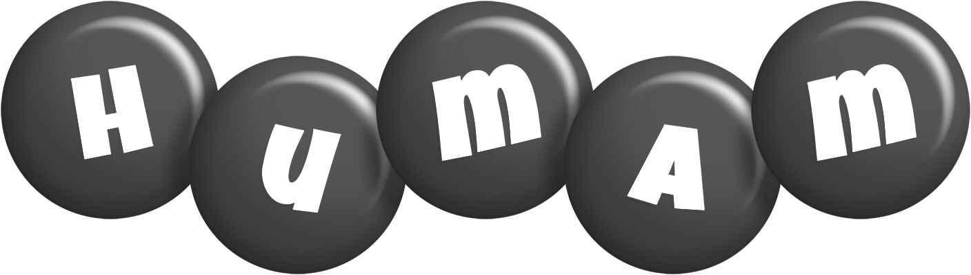 Humam candy-black logo