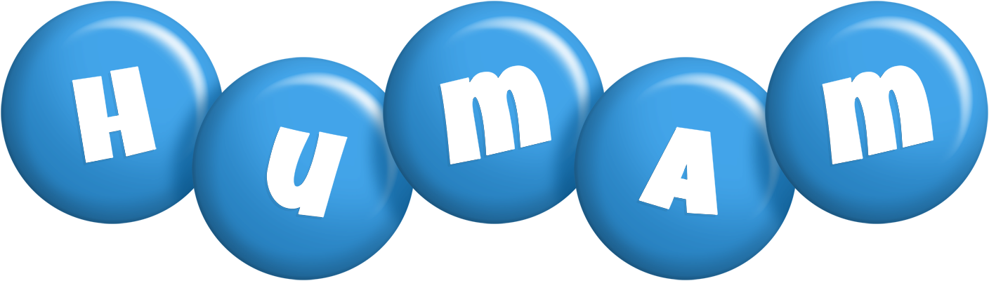 Humam candy-blue logo