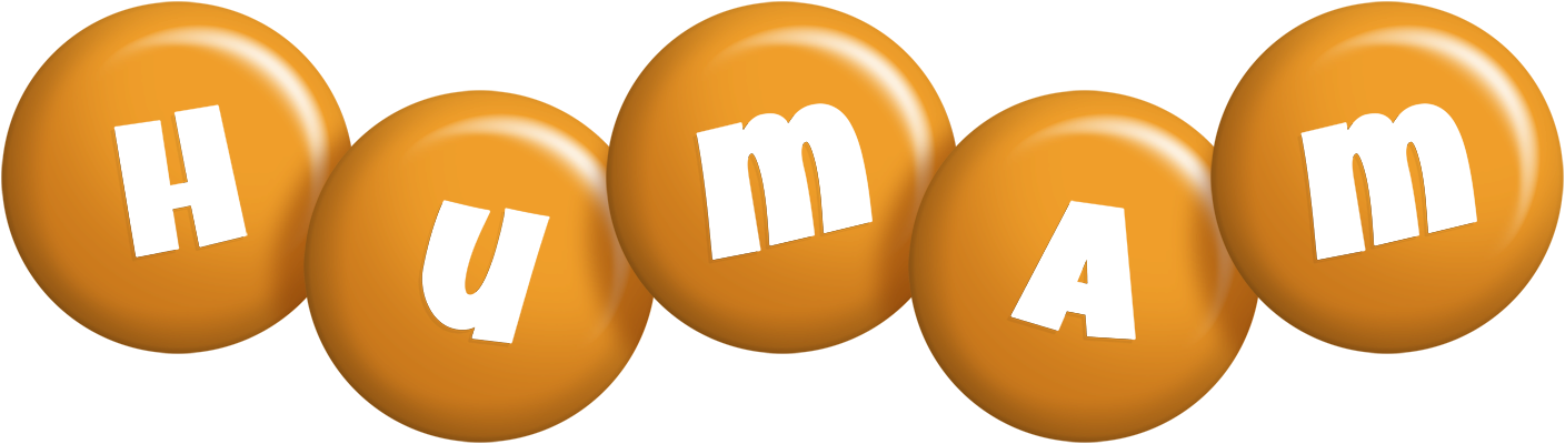 Humam candy-orange logo