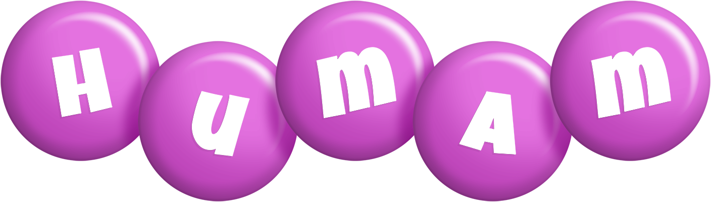 Humam candy-purple logo