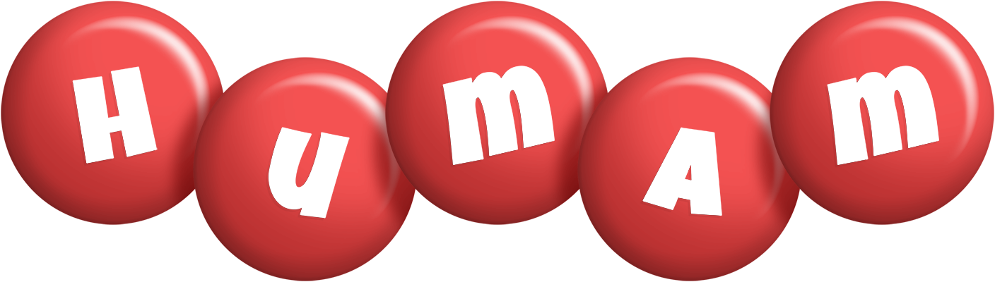 Humam candy-red logo