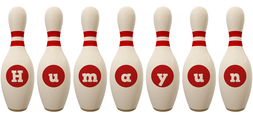 Humayun bowling-pin logo