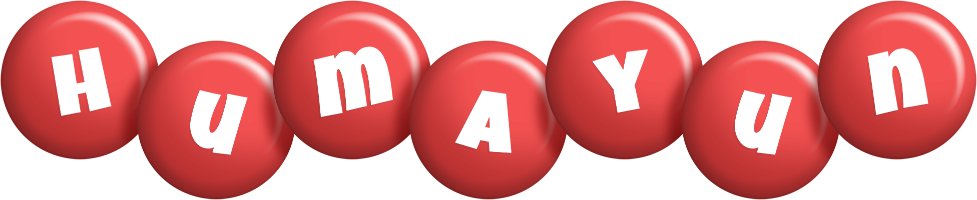 Humayun candy-red logo