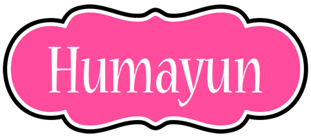 Humayun invitation logo