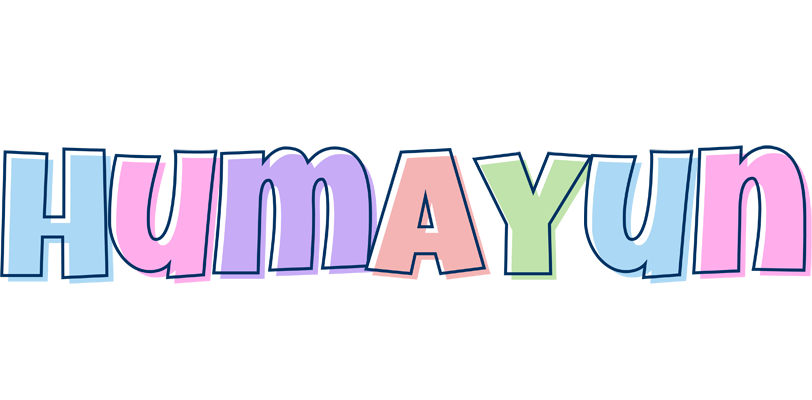 Humayun pastel logo