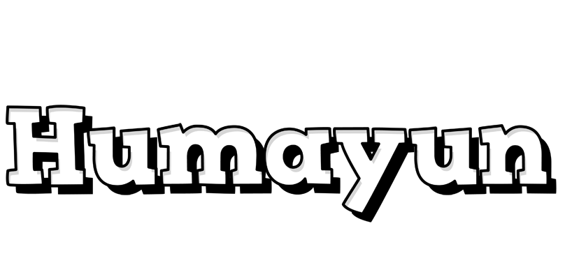 Humayun snowing logo