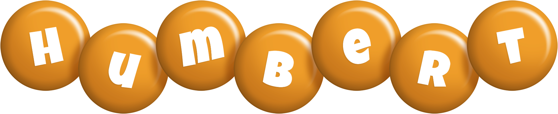 Humbert candy-orange logo