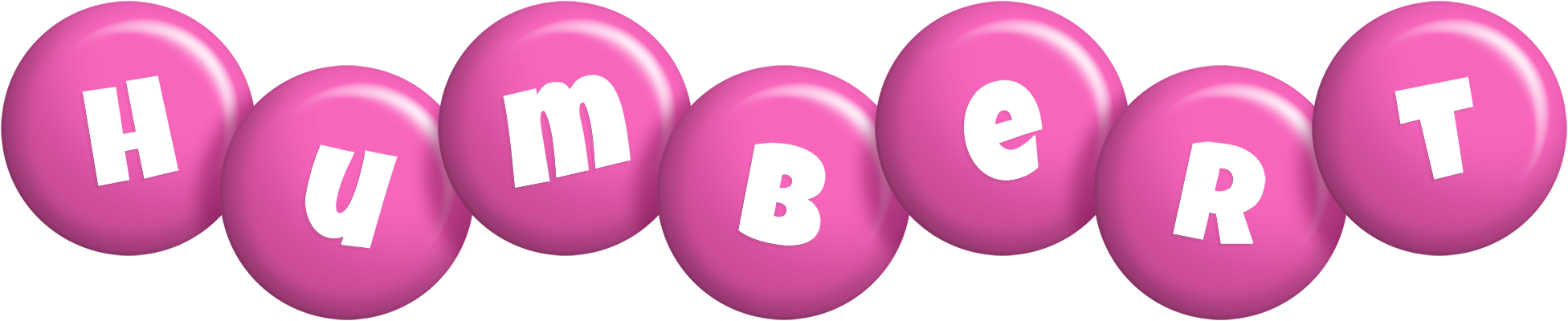 Humbert candy-pink logo