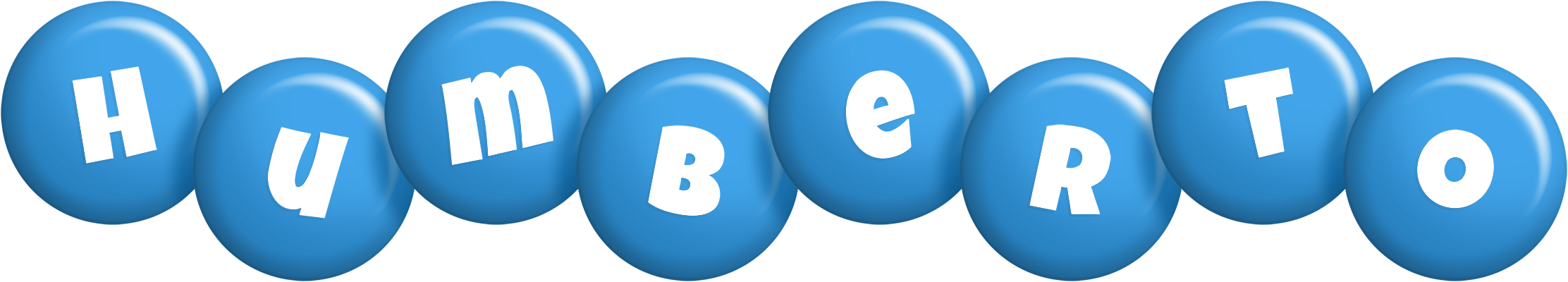 Humberto candy-blue logo