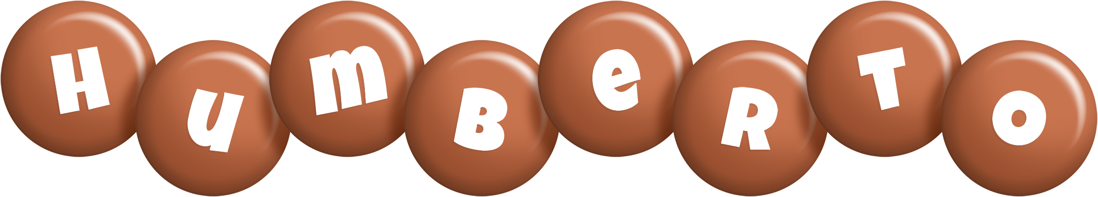 Humberto candy-brown logo