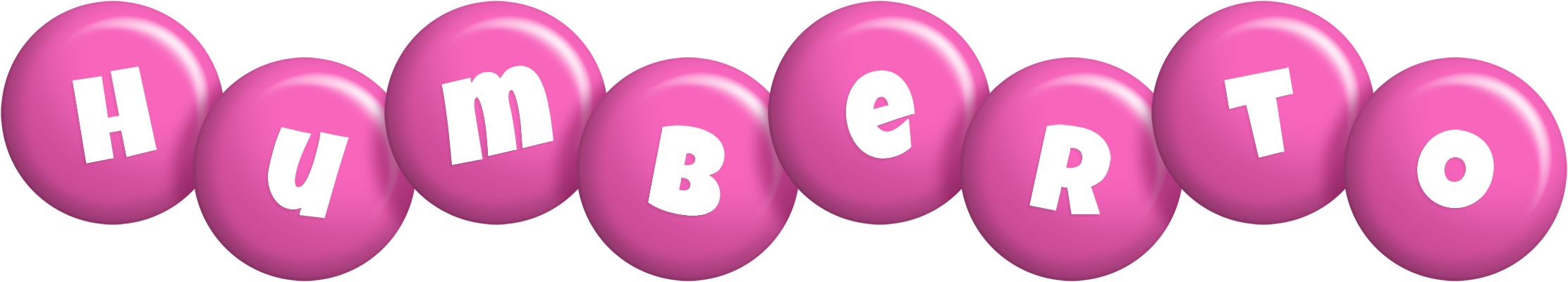Humberto candy-pink logo