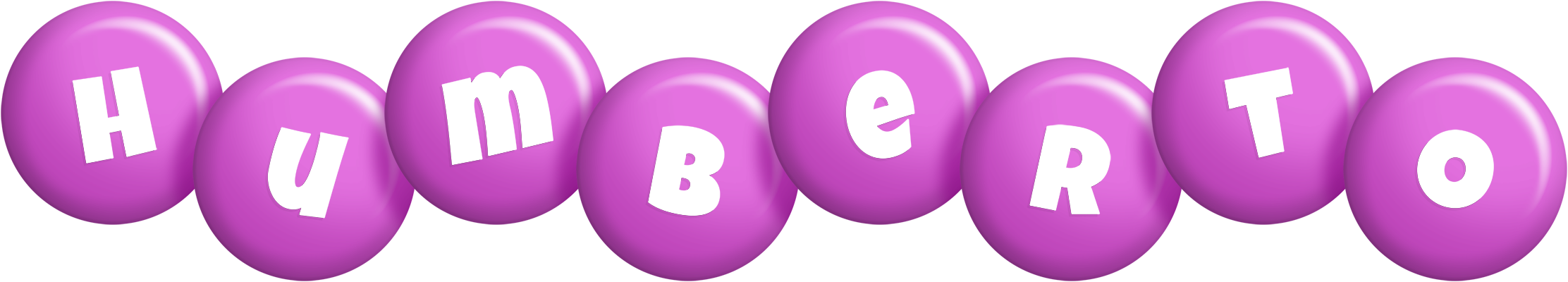 Humberto candy-purple logo