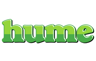 Hume apple logo