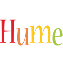 Hume birthday logo