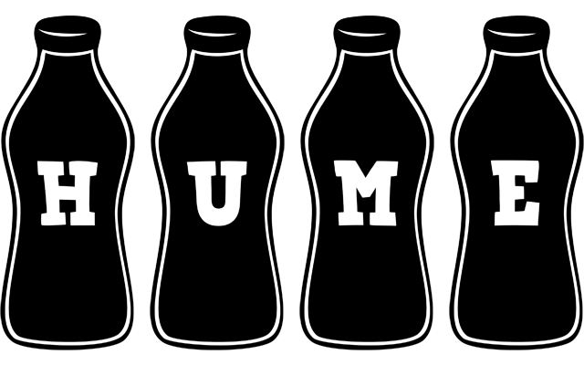 Hume bottle logo