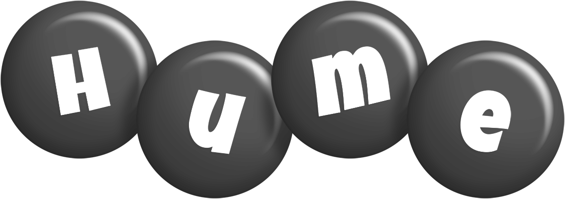 Hume candy-black logo