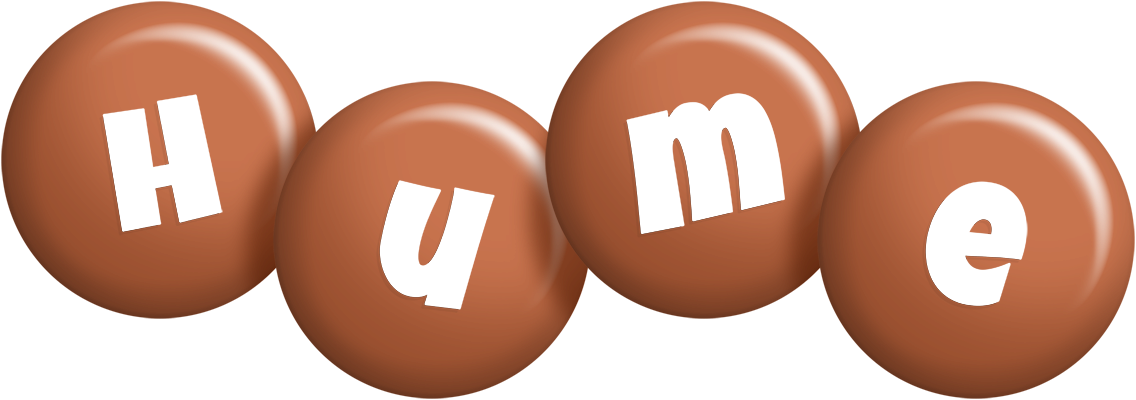 Hume candy-brown logo