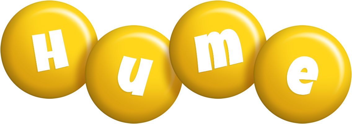 Hume candy-yellow logo