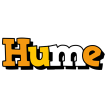 Hume cartoon logo