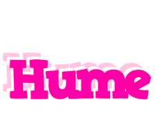 Hume dancing logo