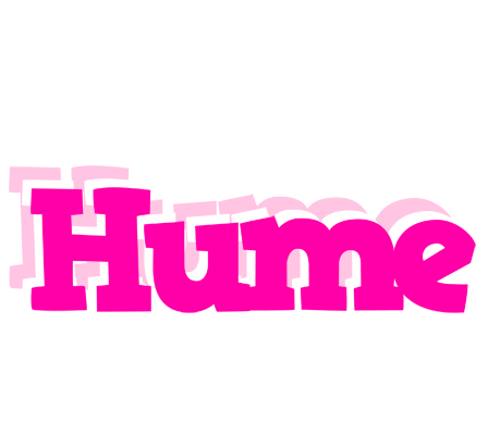 Hume dancing logo