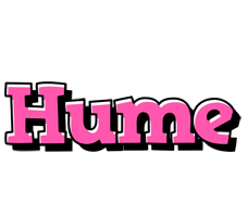 Hume girlish logo