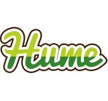 Hume golfing logo