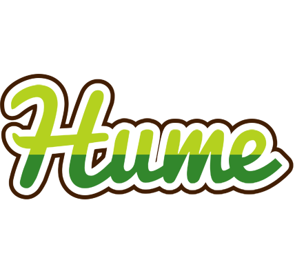 Hume golfing logo