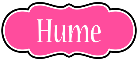 Hume invitation logo