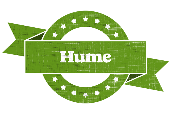 Hume natural logo