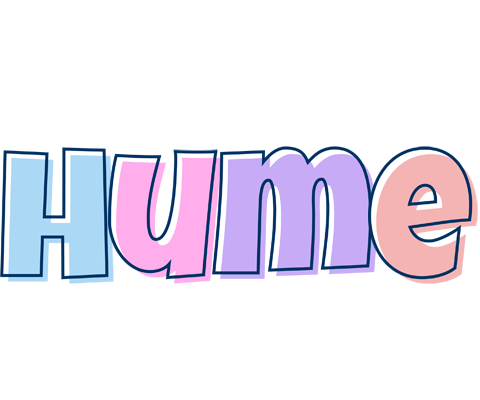 Hume pastel logo
