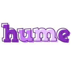 Hume sensual logo