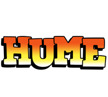 Hume sunset logo