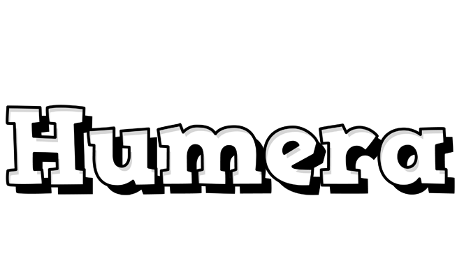 Humera snowing logo