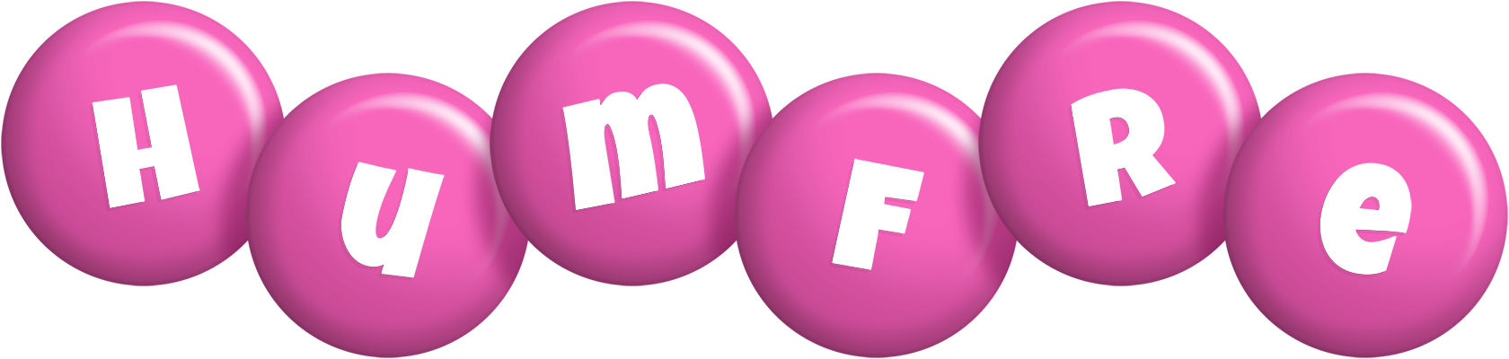 Humfre candy-pink logo
