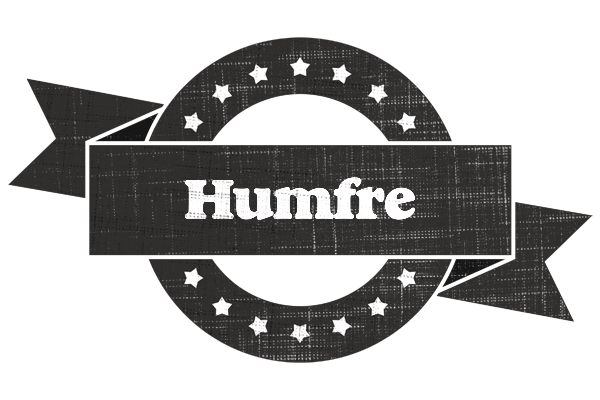 Humfre grunge logo