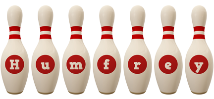 Humfrey bowling-pin logo