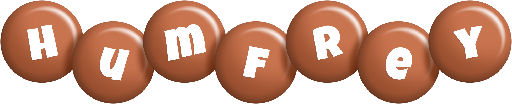 Humfrey candy-brown logo