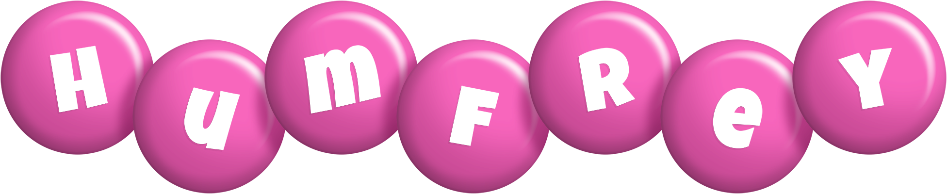 Humfrey candy-pink logo
