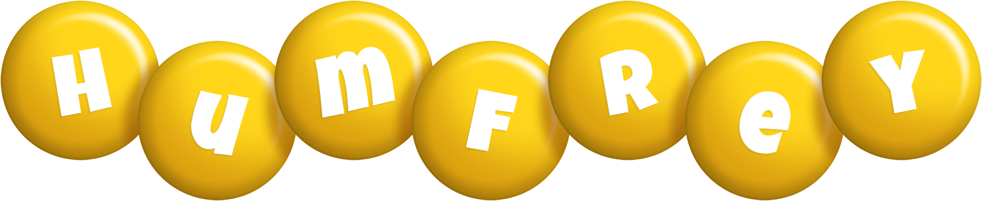 Humfrey candy-yellow logo