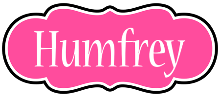 Humfrey invitation logo