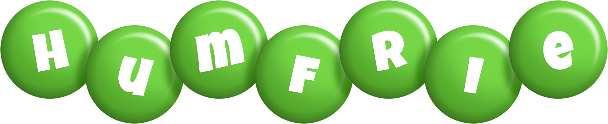 Humfrie candy-green logo