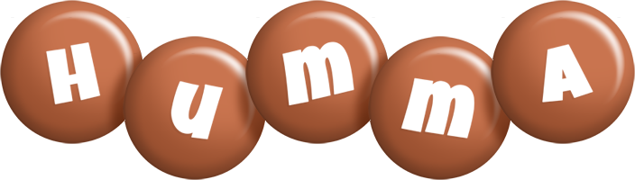 Humma candy-brown logo