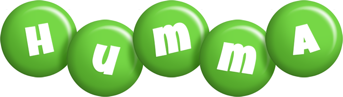 Humma candy-green logo